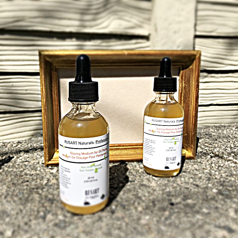 RUSART Naturals Professional Glazing Medium For Oil RUSART Fine Arts Co 