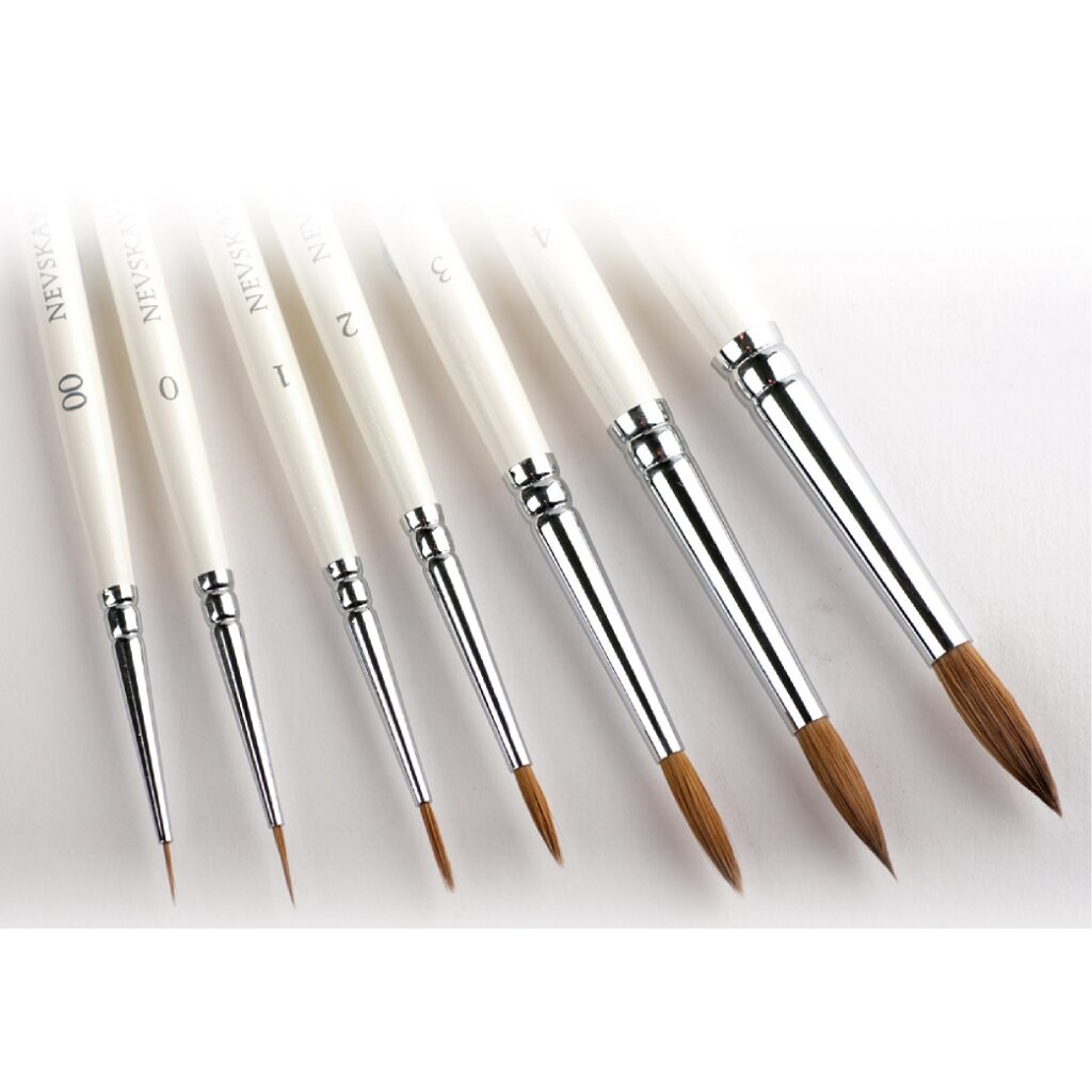 Nevskaya Palitra Kolinsky Sable Round Brushes Buy Online in Canada